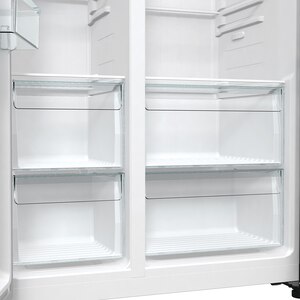 Side by Side GORENJE NRR9185EABXL, No Frost Plus, 550 l, H 178.6 cm, Clasa E, dark inox Side by Side GORENJE NRR9185EABXL, No Frost Plus, 550 l, H 178.6 cm, Clasa E, dark inox