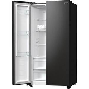 Side by Side GORENJE NRR9185EABXL, No Frost Plus, 550 l, H 178.6 cm, Clasa E, dark inox Side by Side GORENJE NRR9185EABXL, No Frost Plus, 550 l, H 178.6 cm, Clasa E, dark inox