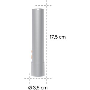 Lanterna LED HAMA FL250, 250lm, argintiu Lanterna LED HAMA FL250, 250lm, argintiu