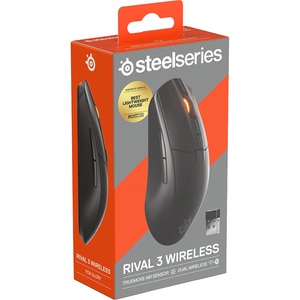 Mouse Gaming Wireless STEELSERIES Rival 3 Gen 2, 18000 dpi, negru Mouse Gaming Wireless STEELSERIES Rival 3 Gen 2, 18000 dpi, negru