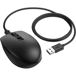 Mouse Wireless HP 710 (6E6F2AA), Dual Mode, 3000 dpi, Bluetooth, negru Mouse Wireless HP 710 (6E6F2AA), Dual Mode, 3000 dpi, Bluetooth, negru