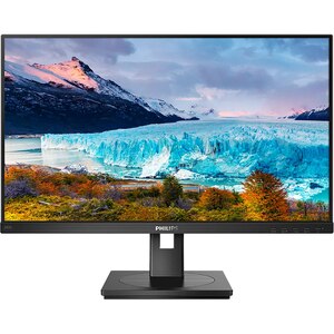Monitor LCD IPS Philips, 242S1AE/00, 23.8'', Full HD, 75Hz, boxe, pivot, negru Monitor LCD IPS Philips, 242S1AE/00, 23.8'', Full HD, 75Hz, boxe, pivot, negru