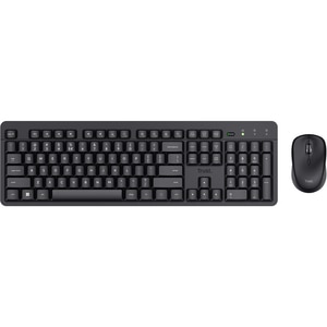Kit tastatura si mouse Wireless TRUST Ody II 25018, USB, negru Kit tastatura si mouse Wireless TRUST Ody II 25018, USB, negru
