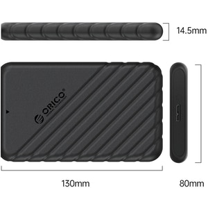 Rack extern ORICO 25PW1-U3-BK HDD/SSD 2.5, USB 3.0 Micro-B Rack extern ORICO 25PW1-U3-BK HDD/SSD 2.5, USB 3.0 Micro-B