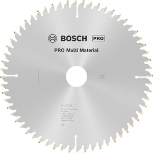 Panza circular BOSCH PRO, multimat, 216 x 30 x 2.5 mm, T60 Panza circular BOSCH PRO, multimat, 216 x 30 x 2.5 mm, T60