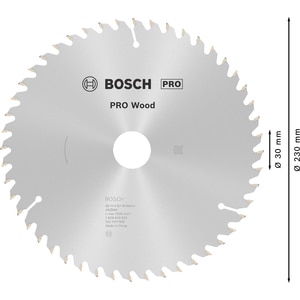 Panza circular BOSCH, wood, 210 x 30 x 2.8 mm, T48 Panza circular BOSCH, wood, 210 x 30 x 2.8 mm, T48