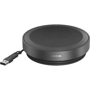 Boxa cu microfon teleconferinta JABRA Speak2 75 UC - Link 380a, Bluetooth, gri inchis Boxa cu microfon teleconferinta JABRA Speak2 75 UC - Link 380a, Bluetooth, gri inchis