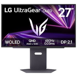 Monitor OLED LG UltraGear 27GX790A-B, 26.5", QHD, 480Hz, AMD FreeSync Premium Pro, HDR400, pivot, negru Monitor OLED LG UltraGear 27GX790A-B, 26.5", QHD, 480Hz, AMD FreeSync Premium Pro, HDR400, pivot, negru