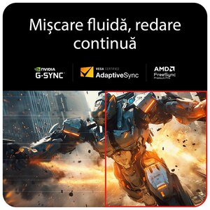 Monitor OLED LG UltraGear 27GX790A-B, 26.5", QHD, 480Hz, AMD FreeSync Premium Pro, HDR400, pivot, negru Monitor OLED LG UltraGear 27GX790A-B, 26.5", QHD, 480Hz, AMD FreeSync Premium Pro, HDR400, pivot, negru
