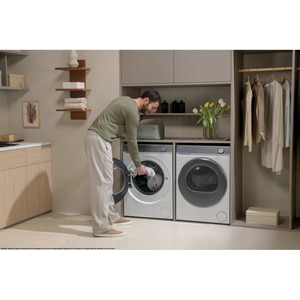 Masina de spalat rufe frontala HAIER HW100-B14367U-S, Steam, Wi-Fi, 10 kg, 1400rpm, Clasa A, alb Masina de spalat rufe frontala HAIER HW100-B14367U-S, Steam, Wi-Fi, 10 kg, 1400rpm, Clasa A, alb