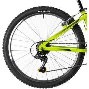 Bicicleta copii DHS Terrana, roata 24", frana V-brake, verde Bicicleta copii DHS Terrana, roata 24", frana V-brake, verde