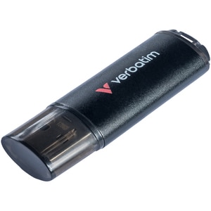 Memorie USB VERBATIM V200 Metal, 128GB, USB 3.2, negru Memorie USB VERBATIM V200 Metal, 128GB, USB 3.2, negru