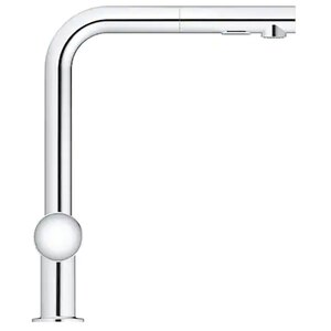 Baterie bucatarie GROHE Minta 30274000, dus extractibil, metal, argintiu Baterie bucatarie GROHE Minta 30274000, dus extractibil, metal, argintiu