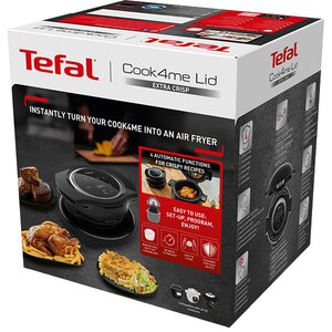 Accesoriu pentru prajit TEFAL Extra Crisp EY150830, argintiu-negru Accesoriu pentru prajit TEFAL Extra Crisp EY150830, argintiu-negru