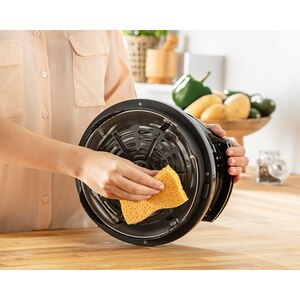 Accesoriu pentru prajit TEFAL Extra Crisp EY150830, argintiu-negru Accesoriu pentru prajit TEFAL Extra Crisp EY150830, argintiu-negru
