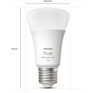Set Bec LED PHILIPS Hue 8720169365735, A60, 8W, E27, Lumina RGB Set Bec LED PHILIPS Hue 8720169365735, A60, 8W, E27, Lumina RGB