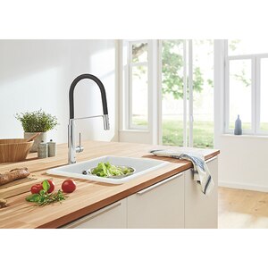 Baterie bucatarie GROHE Concetto 31491000, crom, argintiu Baterie bucatarie GROHE Concetto 31491000, crom, argintiu