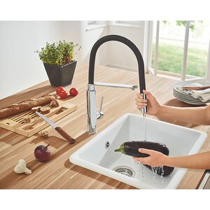 Baterie bucatarie GROHE Concetto 31491000, crom, argintiu Baterie bucatarie GROHE Concetto 31491000, crom, argintiu