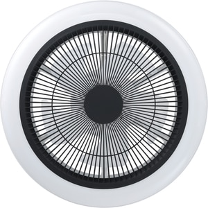 Plafoniera LED cu ventilator EGLO Sayulita, 3 x 8.5W, 3200 lm, IP20, alb-negru Plafoniera LED cu ventilator EGLO Sayulita, 3 x 8.5W, 3200 lm, IP20, alb-negru