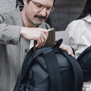 Rucsac laptop THULE Tact, 15.6", negru Rucsac laptop THULE Tact, 15.6", negru