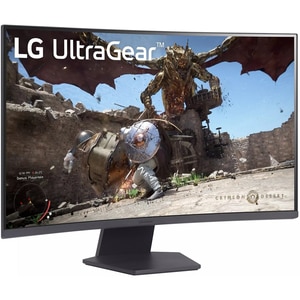 Monitor Gaming Curbat LED VA LG UltraGear 27GS60QC-B, 27", QHD, 180Hz, AMD FreeSync, negru Monitor Gaming Curbat LED VA LG UltraGear 27GS60QC-B, 27", QHD, 180Hz, AMD FreeSync, negru