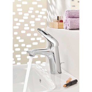 Baterie lavoar GROHE EuroStyle 33558003, marimea S, metal, crom Baterie lavoar GROHE EuroStyle 33558003, marimea S, metal, crom