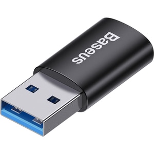 Adaptor USB-C - USB-A 3.1 Gen 1 BASEUS Mini OTG , negru Adaptor USB-C - USB-A 3.1 Gen 1 BASEUS Mini OTG , negru