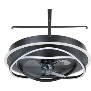 Plafoniera EGLO Namori, 4x9W, 4400lm, 50cm, negru Plafoniera EGLO Namori, 4x9W, 4400lm, 50cm, negru
