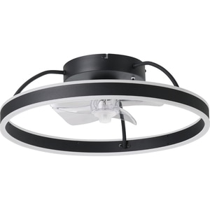 Plafoniera LED cu ventilator EGLO Marinella, 1 x 30W, 1 x 6W, 4000 lm, IP20, negru Plafoniera LED cu ventilator EGLO Marinella, 1 x 30W, 1 x 6W, 4000 lm, IP20, negru