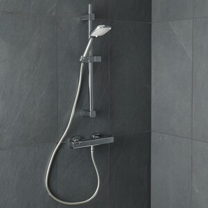 Set dus GOODHOME Teesta, termostat, 1 functie, crom Set dus GOODHOME Teesta, termostat, 1 functie, crom