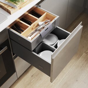 Sertar adanc GoodHome Soto, 40 cm, antracit Sertar adanc GoodHome Soto, 40 cm, antracit
