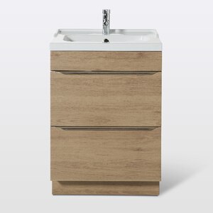 Masca lavoar GoodHome Imandra, 60 x 45 x 82 cm, stejar Masca lavoar GoodHome Imandra, 60 x 45 x 82 cm, stejar