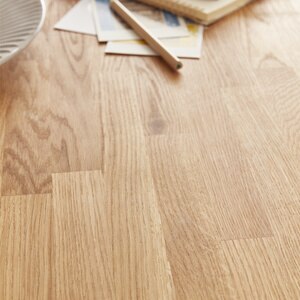 Blat bucatarie GOODHOME Hinita, lemn, 300 x 62 x 4 cm, stejar Blat bucatarie GOODHOME Hinita, lemn, 300 x 62 x 4 cm, stejar