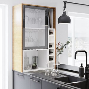 Corp suspendat bucatarie GOODHOME Caraway, HDF, 50 x 32 x 72 cm, alb Corp suspendat bucatarie GOODHOME Caraway, HDF, 50 x 32 x 72 cm, alb