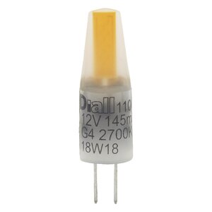 Set 2 becuri LED DIALL, G4, 2.3W, 180lm, 2700K Set 2 becuri LED DIALL, G4, 2.3W, 180lm, 2700K