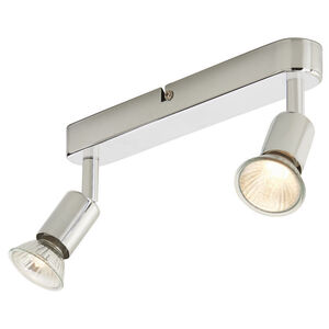 Spot LED Colours Sasha, GU10, 2 x 50W, argintiu Spot LED Colours Sasha, GU10, 2 x 50W, argintiu
