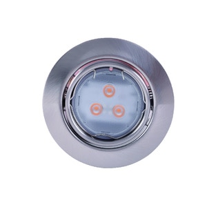 Set 5 spoturi LED, GU10, 3.8W, 230lm, 2700K, argintiu Set 5 spoturi LED, GU10, 3.8W, 230lm, 2700K, argintiu