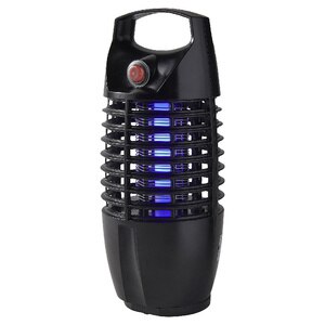 Lampa UV anti tantari, metal si plastic, 4W, negru Lampa UV anti tantari, metal si plastic, 4W, negru