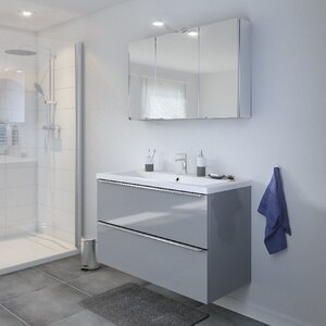 Masca lavoar GoodHome Imandra, suspendata, 100 x 45 x 60 cm, gri Masca lavoar GoodHome Imandra, suspendata, 100 x 45 x 60 cm, gri