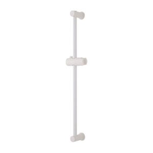 Bara de dus, plastic si aluminiu, 64.5x1.9 cm, alb Bara de dus, plastic si aluminiu, 64.5x1.9 cm, alb