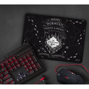 Mouse Pad Gaming ABYSSE CORP Harry Potter Marauder'S Map, 35 x 25 cm, negru Mouse Pad Gaming ABYSSE CORP Harry Potter Marauder'S Map, 35 x 25 cm, negru