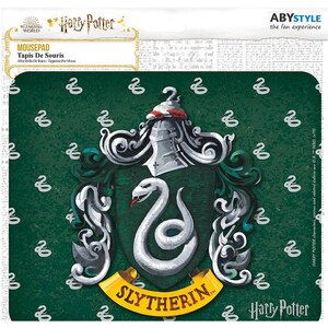 Mouse Pad Gaming ABYSSE CORP Harry Potter Slytherin, 23.5 x 19.5 cm, verde Mouse Pad Gaming ABYSSE CORP Harry Potter Slytherin, 23.5 x 19.5 cm, verde