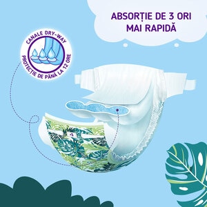 Scutece PUFIES Fashion&Nature Extra Large nr 6, Unisex, 13 kg+, 42 buc Scutece PUFIES Fashion&Nature Extra Large nr 6, Unisex, 13 kg+, 42 buc