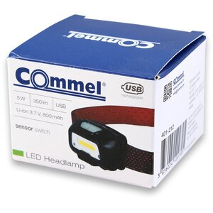 Lanterna LED PROMELEK, 350lm, Li-Ion 800 mAh, negru Lanterna LED PROMELEK, 350lm, Li-Ion 800 mAh, negru