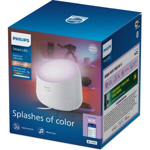Lampa LED inteligenta PHILIPS 8721103158956, 8.5W, 620lm, Wi-Fi, WiZ, RGBW, alb Lampa LED inteligenta PHILIPS 8721103158956, 8.5W, 620lm, Wi-Fi, WiZ, RGBW, alb