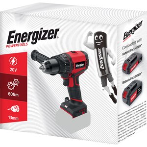 Masina de gaurit si insurubat cu percutie (bormasina) ENERGIZER 3DR027, 20V, 60Nm, 1850rpm Masina de gaurit si insurubat cu percutie (bormasina) ENERGIZER 3DR027, 20V, 60Nm, 1850rpm
