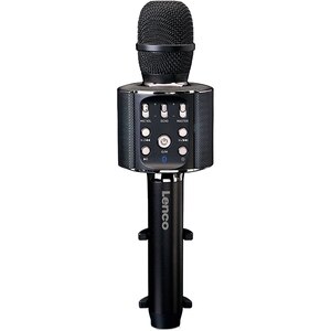 Microfon karaoke LENCO BMC-090BK, Bluetooth, USB, negru Microfon karaoke LENCO BMC-090BK, Bluetooth, USB, negru