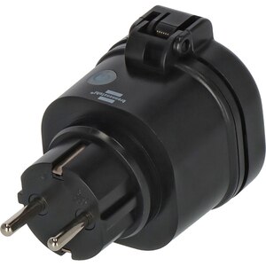 Priza inteligenta BRENNENSTUHL WA 3600 XS03, WI-FI, 3680W, 16A, negru Priza inteligenta BRENNENSTUHL WA 3600 XS03, WI-FI, 3680W, 16A, negru