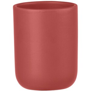Pahar baie WENKO Olinda, ceramica, rosu Pahar baie WENKO Olinda, ceramica, rosu