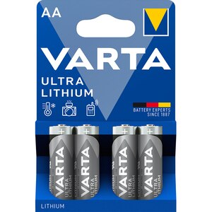 Baterie Lithium VARTA, AA, 4 bucati Baterie Lithium VARTA, AA, 4 bucati